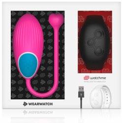 WearWatch Oeuf vibrant sans fil Egg Watch 7.5 x 3.5cm Rose